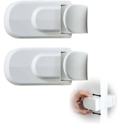 Childproof Snap-On Door Lock, No Tools or Adhesive Required
