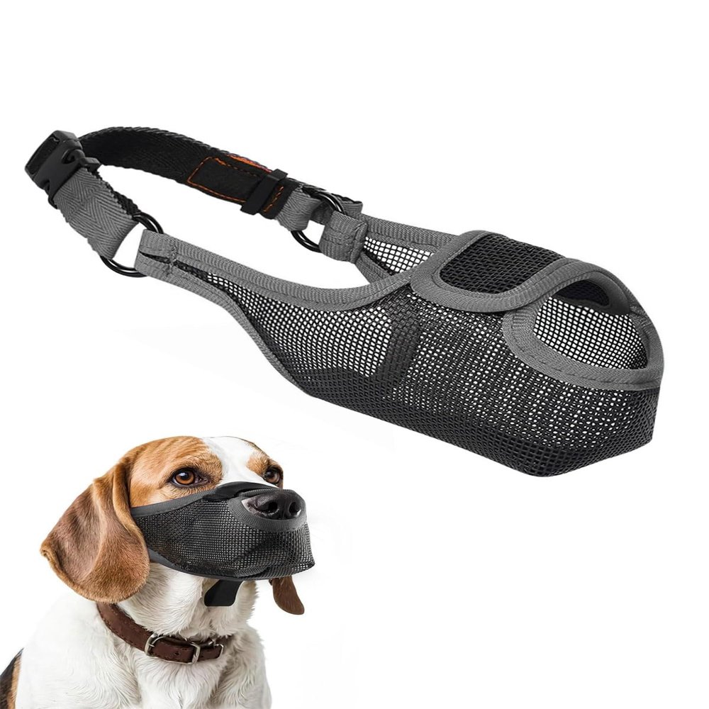 TOZBLEU Dog Muzzle for Small Dogs, Soft Mesh Mask