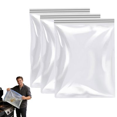 Reusable Oven Rack Cleaning Bag 2026, Thick Leakproof PA Plastic Soaking Bag for Scrub-Free Deep Cleaning, Fits Oven Racks, Grill Grates, Air Fryer Baskets, 5
