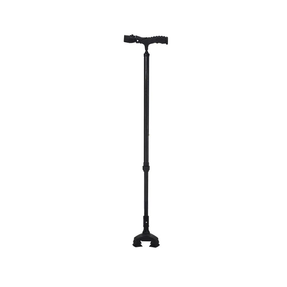 Quad Cane for Hospitals, Walking Cane for Seniors with Four-Legged Base (B)