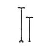 Quad Cane for Hospitals, Walking Cane for Seniors with Four-Legged Base (B) view 3