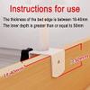 Adjustable Bed Rail Safety Handle for Bedside Support and Fall Prevention view 3