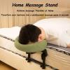 LZTET Adjustable Massage Face Cradle for Beds, Green view 2