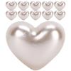 XZ-44 Heart Beads, Imitation Pearls for Nail Art, 10 Pieces view 1