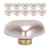XZ-44 Heart Beads, Imitation Pearls for Nail Art, 10 Pieces view 4