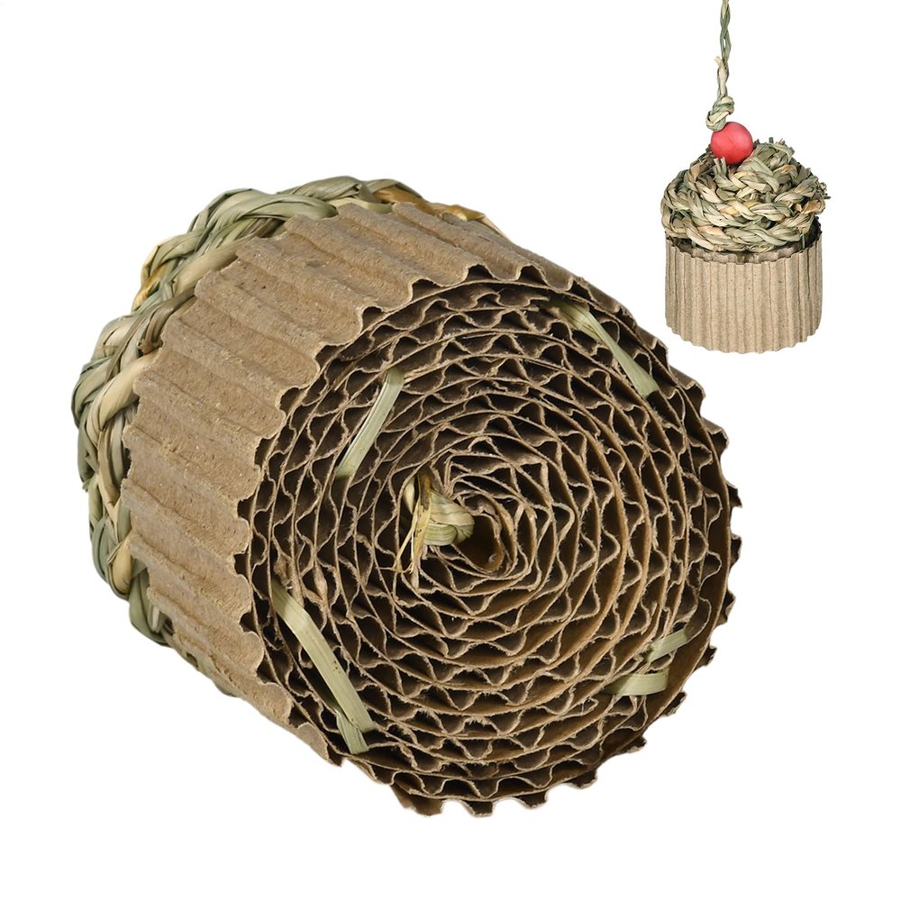 Budgie Toy | Natural Interactive Fun Swing