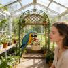Budgie Toy | Natural Interactive Fun Swing view 2