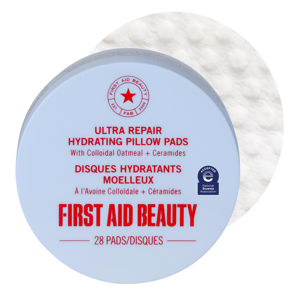 First Aid Beauty Ultra Repair Hydrating Pillow Pads, 28 Pads
