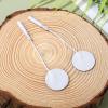 SHINYPASING 10-Piece Round Self-Adhesive Silicone Hydrogel Electrode Pads view 4