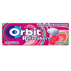 ORBIT Refreshers Watermelon & Raspberry 16-Pack (16 Cans), Sugar-Free Gum Cubes