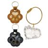 NiceNaiils 3-Piece Pet Hair Memorial Keychain Set, Paw-Shaped Keepsakes for Dogs and Cats (B) view 1