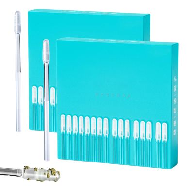 48-Piece Sticky Ear Picks, 2-Pack Reusable Ear Cleaners for Adults and Children