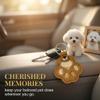 NiceNaiils 3 Pcs Pet Hair Memorial Keychain view 2