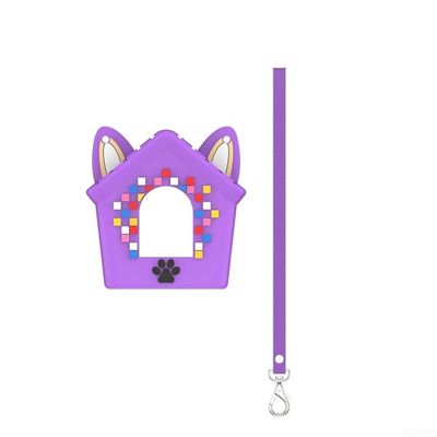 Silicone Cover for Bitzee Doghouse - Purple