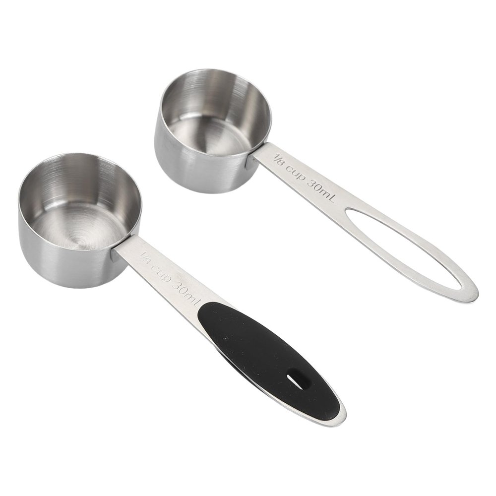 Pwshymi Precise Stainless Steel Measuring Scoop, Durable and Reliable for Milk Powder, Tea and Coffee Beans, Portable for Home and Travel, 613 mL, 14 x 4.1 cm