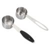 Pwshymi Precise Stainless Steel Measuring Scoop, Durable and Reliable for Milk Powder, Tea and Coffee Beans, Portable for Home and Travel, 613 mL, 14 x 4.1 cm view 1
