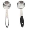 Pwshymi Precise Stainless Steel Measuring Scoop, Durable and Reliable for Milk Powder, Tea and Coffee Beans, Portable for Home and Travel, 613 mL, 14 x 4.1 cm view 3