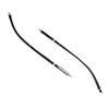 OIFAODAO Metal Eyeglass Temples, 1 Pair, Black Replacement Arms view 1
