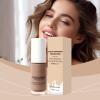 Color-Changing Foundation – Moisturizing Makeup Base, Tinted Concealer, Fluid Skin-Tone Matching, White Liquid Formula view 3