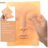 COOPHYA 3-Piece Silicone Practice Face with Realistic Skin Feel view 3