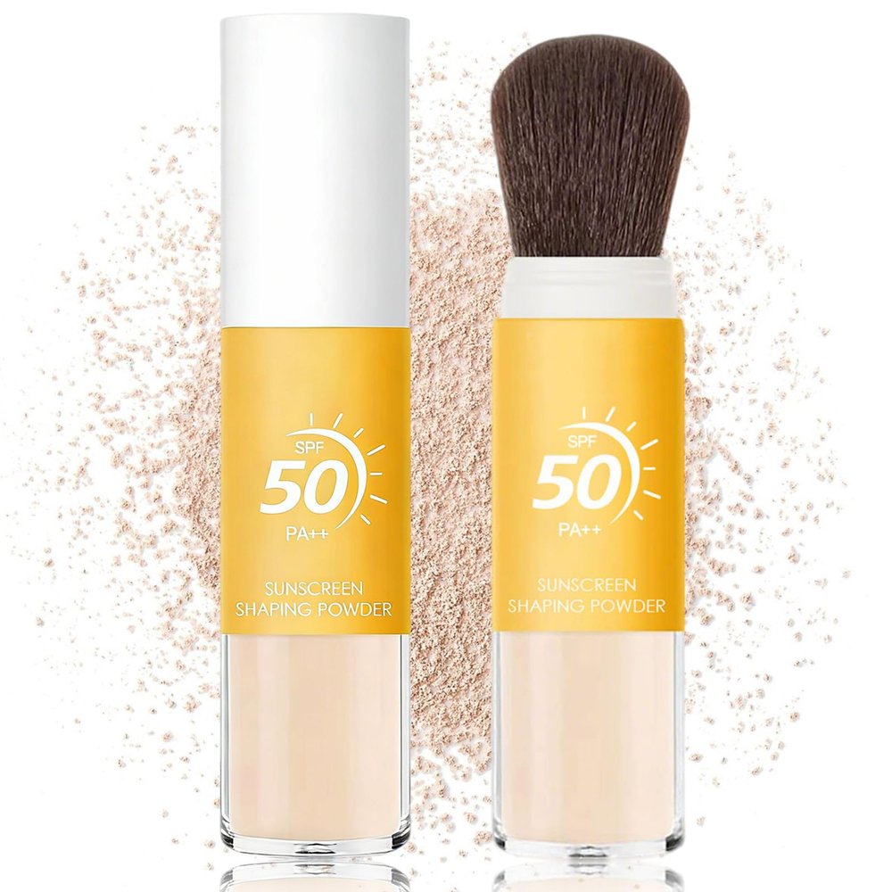 Mineral Sunscreen Setting Powder SPF 50 for Face and Scalp