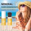 Mineral Sunscreen Setting Powder SPF 50 for Face and Scalp view 2