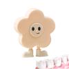 Flower-Shaped Tooth Storage Box with Tweezers view 1