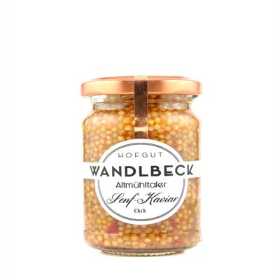 WANDLBECK Chili Mustard Caviar, 105 g Jar