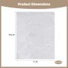 Vestamore 24-Piece Rhinestone Iron-On Sheets, White and AB, 34 x 27.9 cm view 2