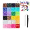 Jelly-Color Resin Rhinestones with Flat Back, 3–6 mm view 1