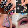 Jelly-Color Resin Rhinestones with Flat Back, 3–6 mm view 4
