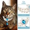 Decorative Pet Collar with Faux Pearls view 3