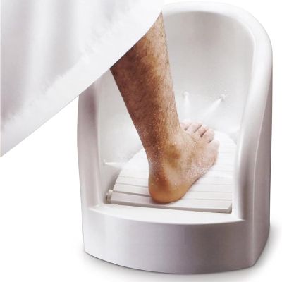 Foot Bath Pedicure Tub with Inlet and Drain Tubes, Heat-Resistant up to 90°C