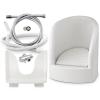 Foot Bath Pedicure Tub with Inlet and Drain Tubes, Heat-Resistant up to 90°C view 2