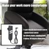 Bbajszx Motorized 4-Button Bed Handset with 90° Angled ABS Housing view 2