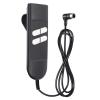 Bbajszx Motorized 4-Button Bed Handset with 90° Angled ABS Housing view 3