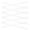 10-Piece Plastic Hanger Organizer Strips for Pants Clips view 1
