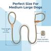 2-Pack Retriever Leash with Stop 1.5m x 0.6cm for Dogs view 2