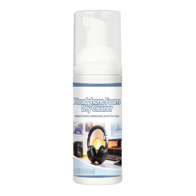 OSNIYAW Gentle Headset Ear Pad Cleaner, 120 ml, for Leather Ear Pads