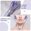 ibasenice Facial Massage Roller with Knobs for a V-Shaped Face, ABS and PMMA view 4