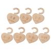 Wooden Closet Dividers with Month Labels for Baby Clothes view 1