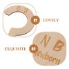Wooden Closet Dividers with Month Labels for Baby Clothes view 3