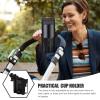 Alasum Black ABS Drink Holder for Walkers, Rollators, Strollers, and Bicycles view 3