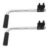 2-Piece Stainless Steel Wheelchair Handle Extensions with Quick Release view 1