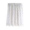 Toyvian Short Cotton Kitchen Blackout Half Curtain view 1