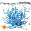 Artificial Aquarium Coral 13 x 6.5 x 16.5 cm view 1