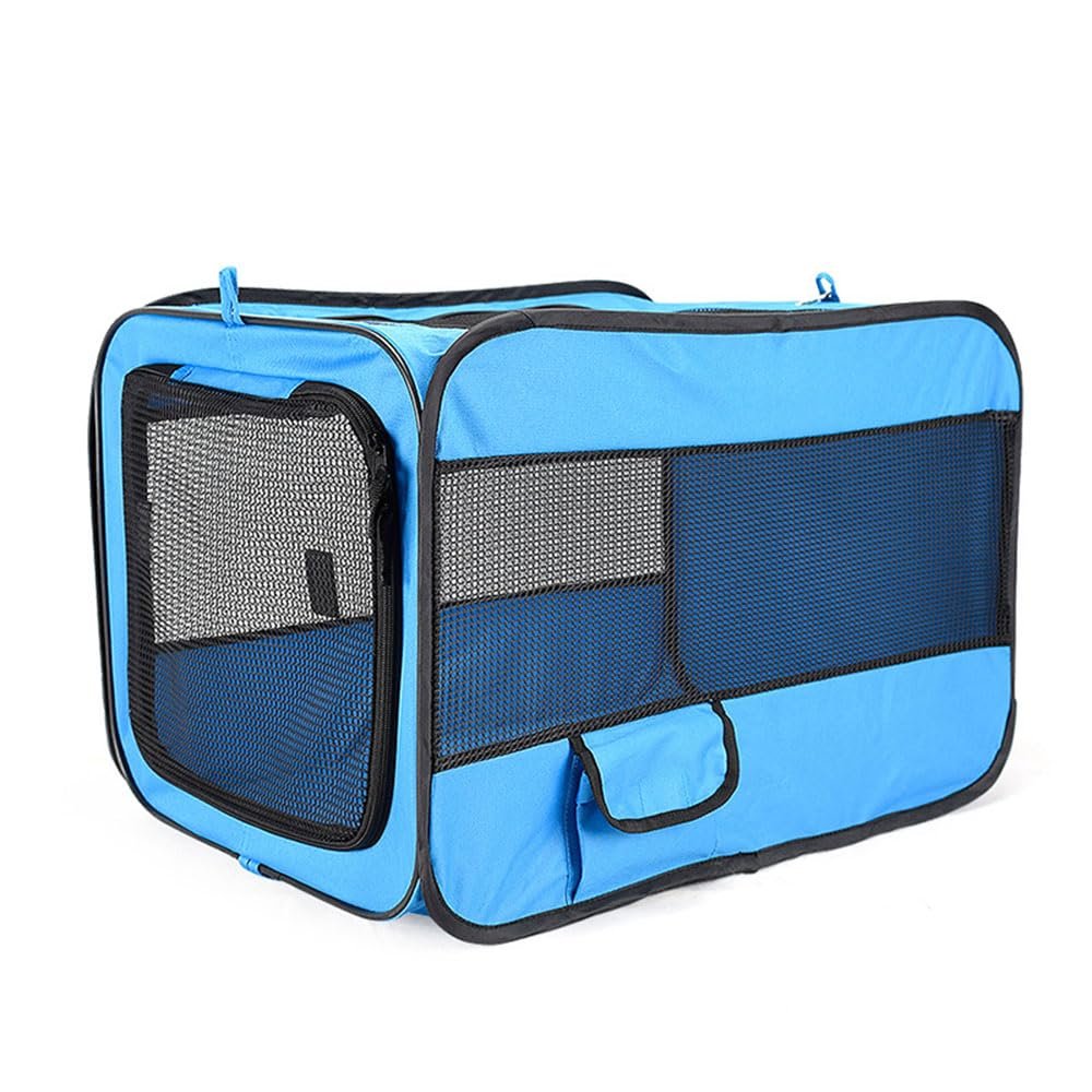 AXIYUE Foldable Dog Car Carrier for VW Transporter (T4–T7, 1990–2025/2026), Blue