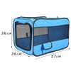 AXIYUE Foldable Dog Car Carrier for VW Transporter (T4–T7, 1990–2025/2026), Blue view 2