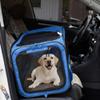 AXIYUE Foldable Dog Car Carrier for VW Transporter (T4–T7, 1990–2025/2026), Blue view 3