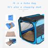 AXIYUE Foldable Dog Car Carrier for VW Transporter (T4–T7, 1990–2025/2026), Blue view 4